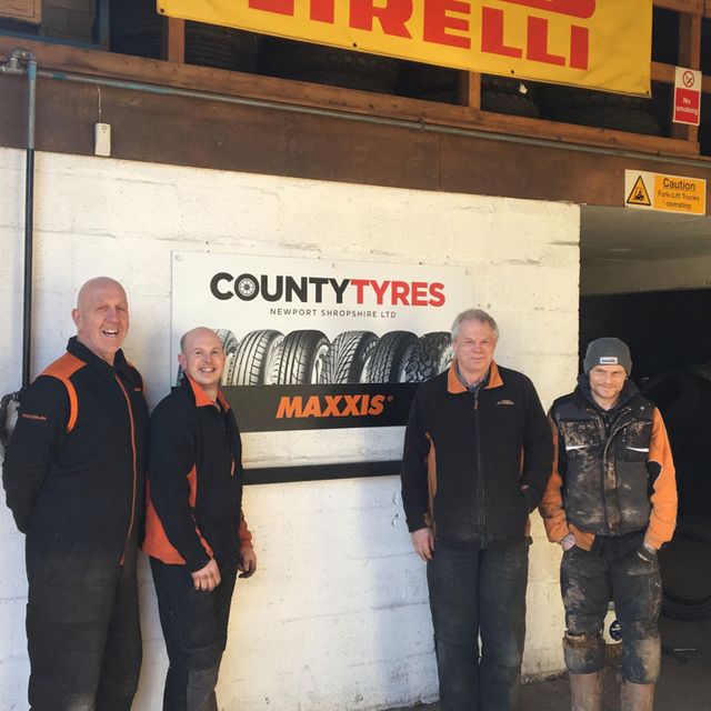 county tyres staff