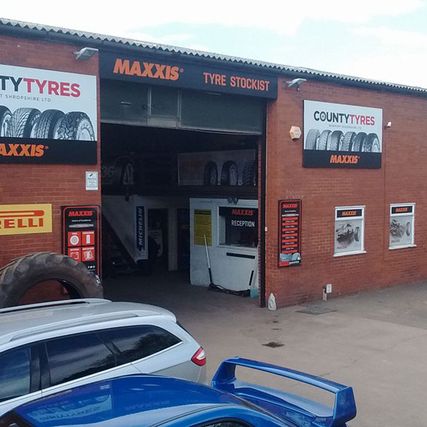 county tyres store front