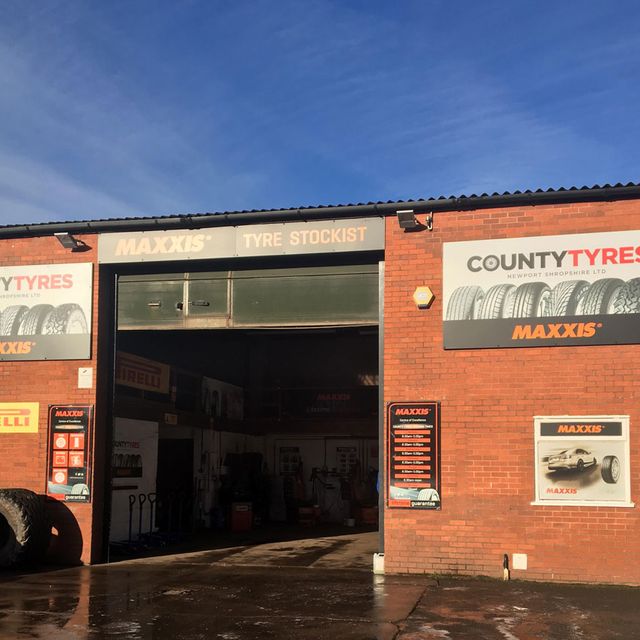 county tyres store front